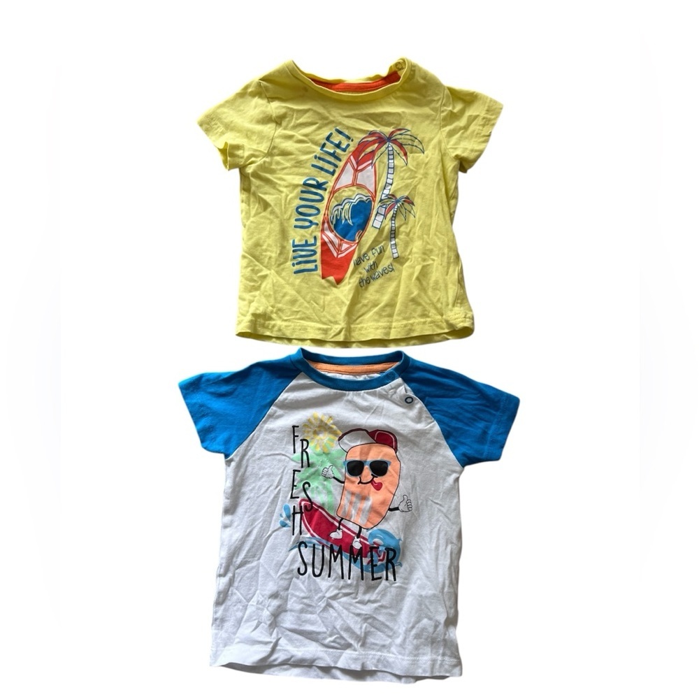 Piaza Italia Toddler Boy Summer Tshirts Bundle | 18-24M